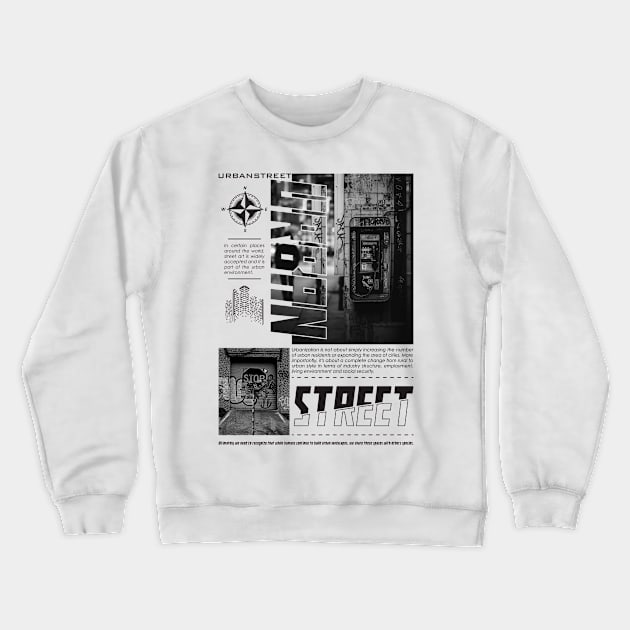 Urban Street Crewneck Sweatshirt by Insomnia_Project